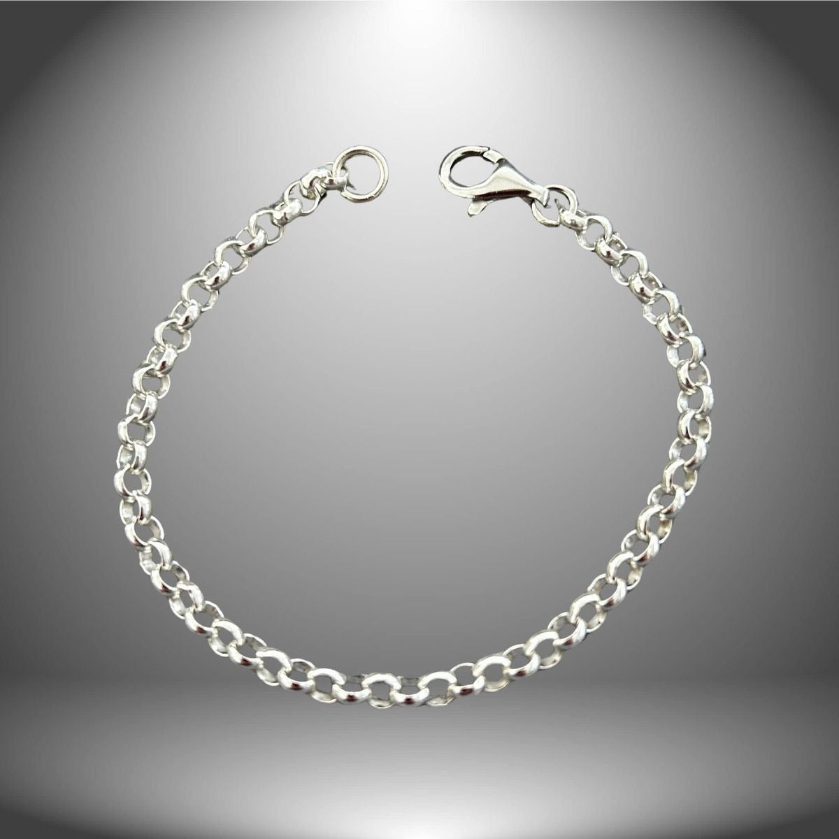 Pulsera Rolo Plata 925 3mm Grosor