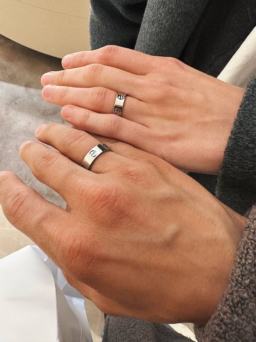 Anillo estilo Cartier Silver