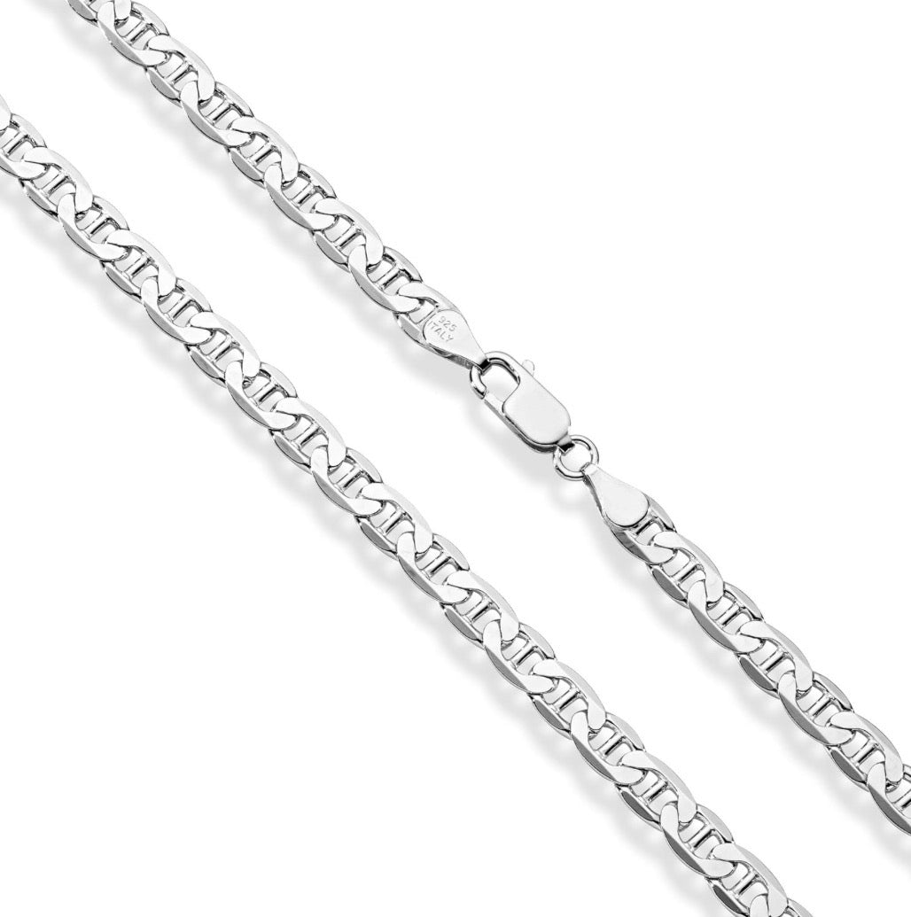 Cadena Eslabón Barco en Plata 925