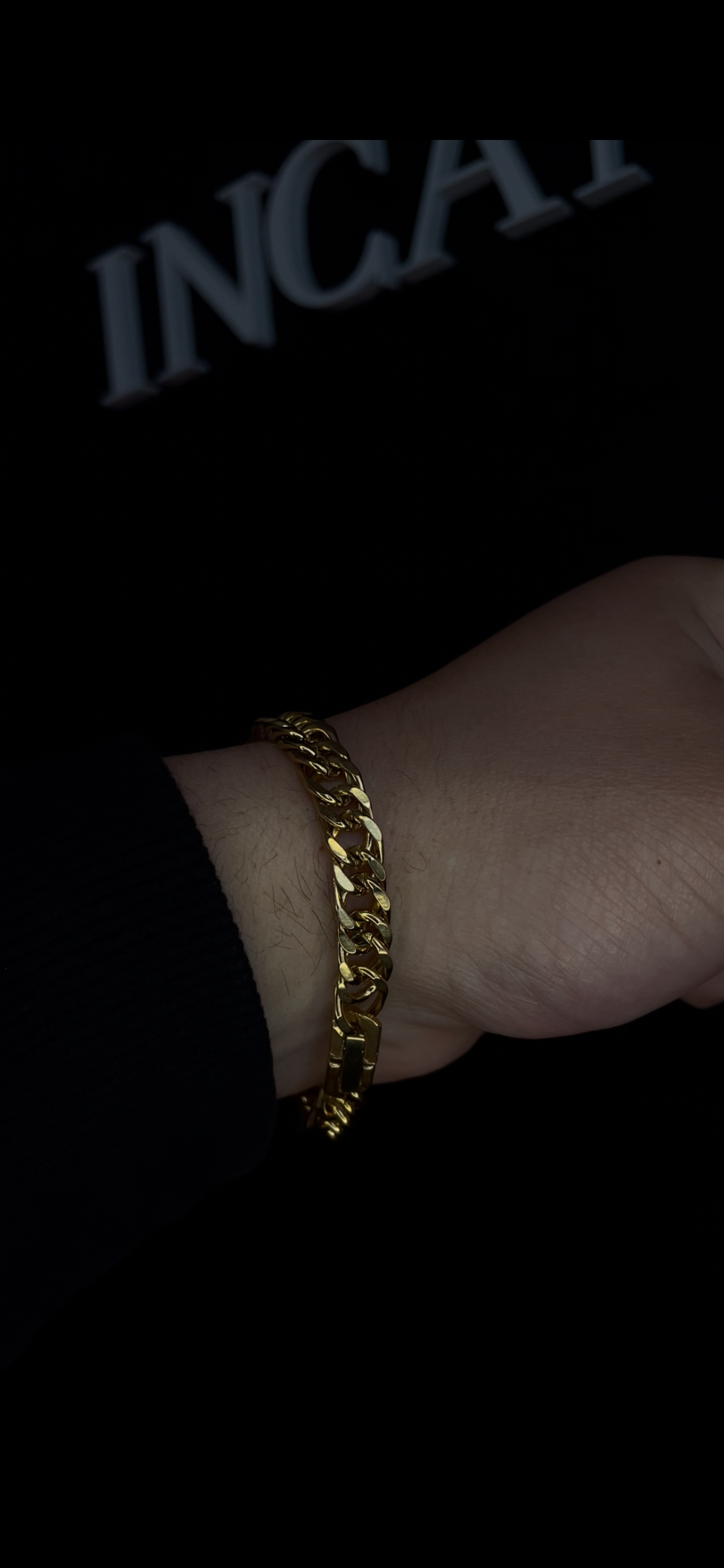 Pulsera Doble Grumet Gold