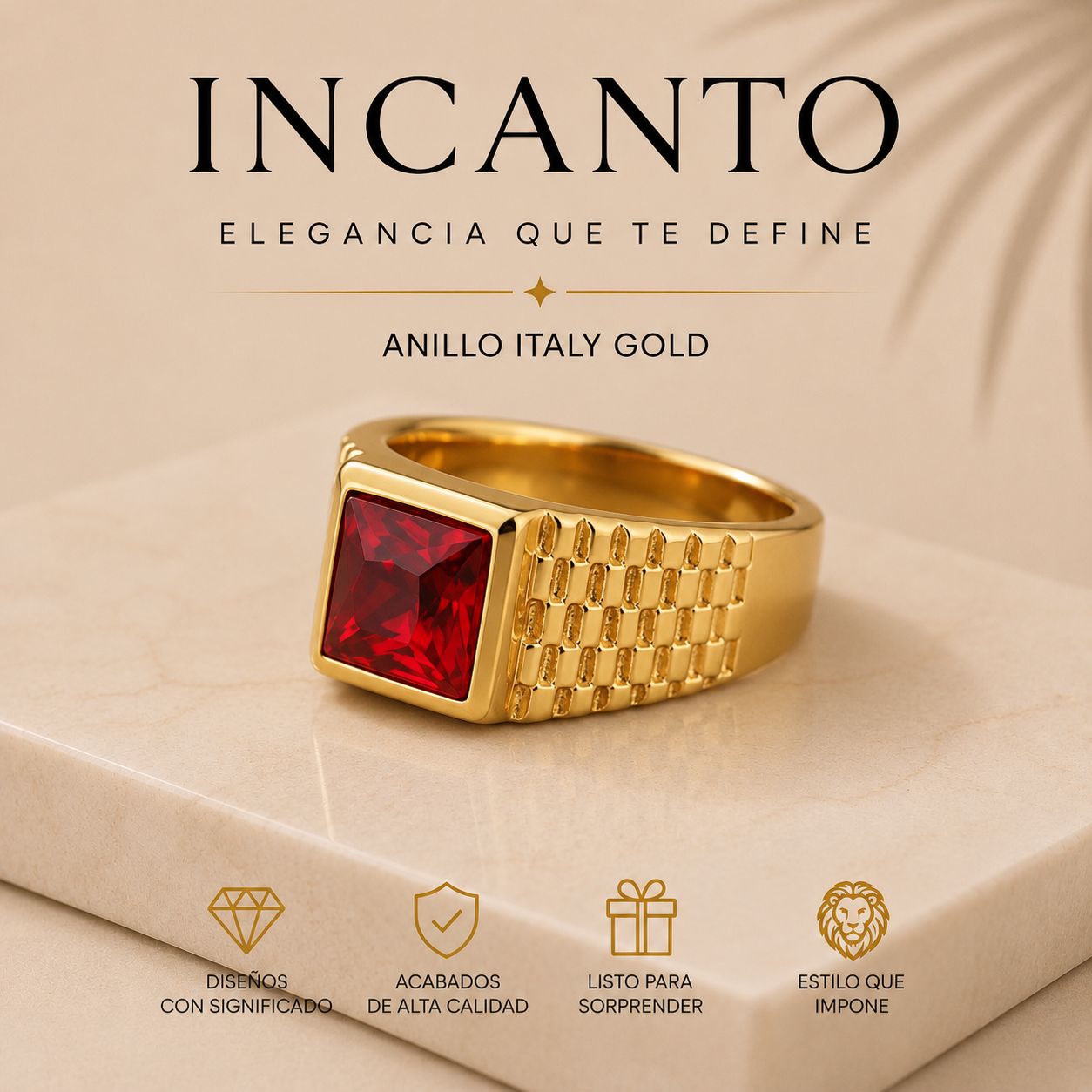 Anillo ITALY GOLD
