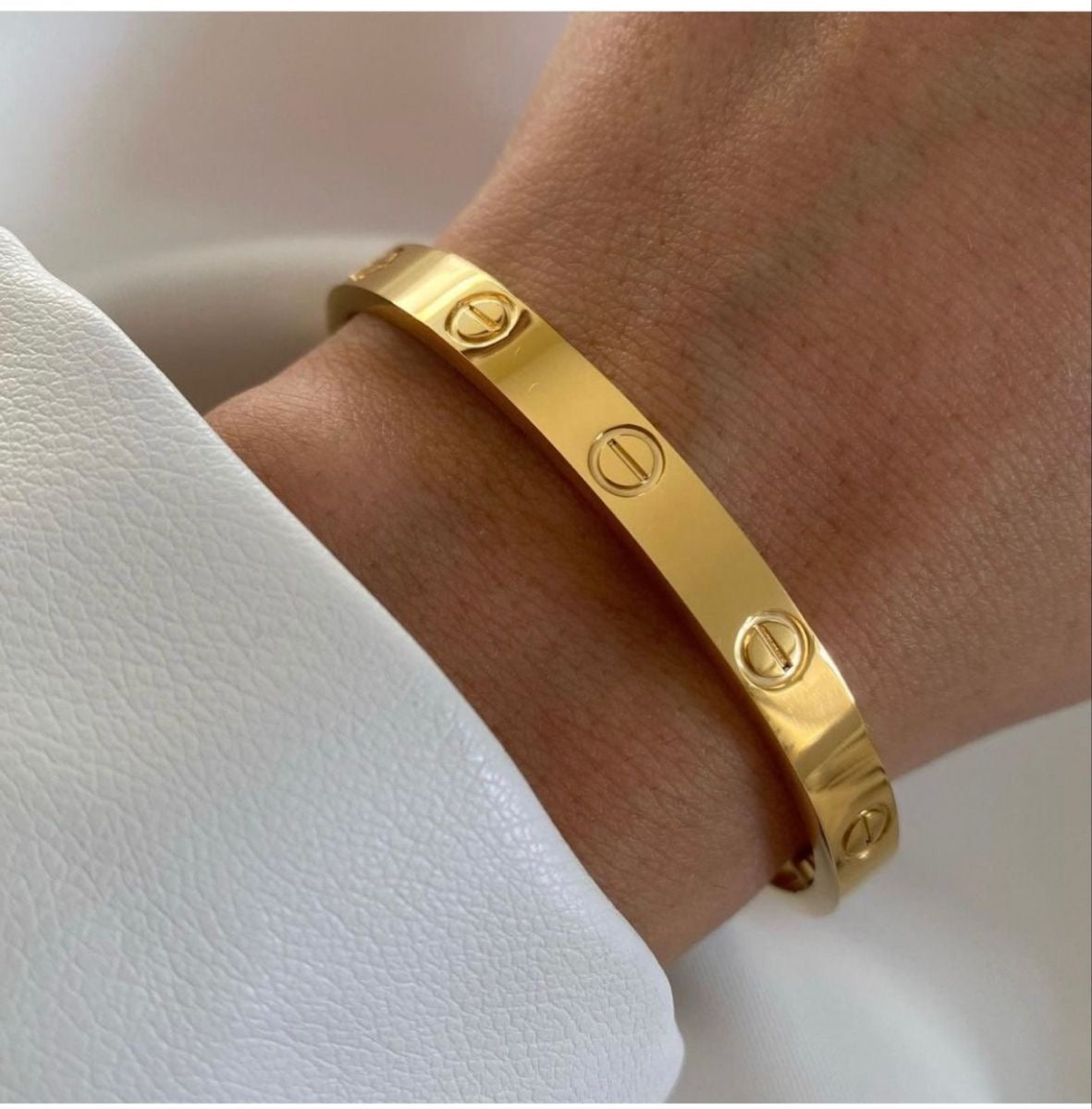 Pulsera estilo Esclava Cartier Gold