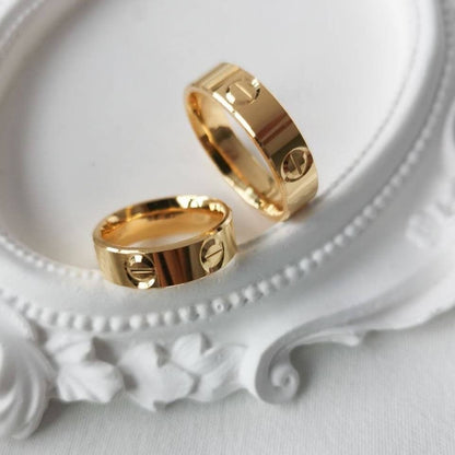 Anillo Estilo Cartier Gold