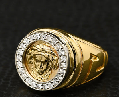 Anillo Versace Gold