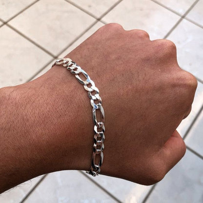 Pulsera Cartier Plata 925 Italy 6mm Grosor