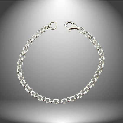 Pulsera Rolo Plata 925 3mm Grosor