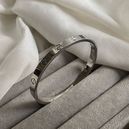 Pulsera estilo Esclava Cartier Silver