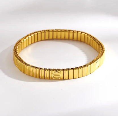 Pulsera elastizada GOLD