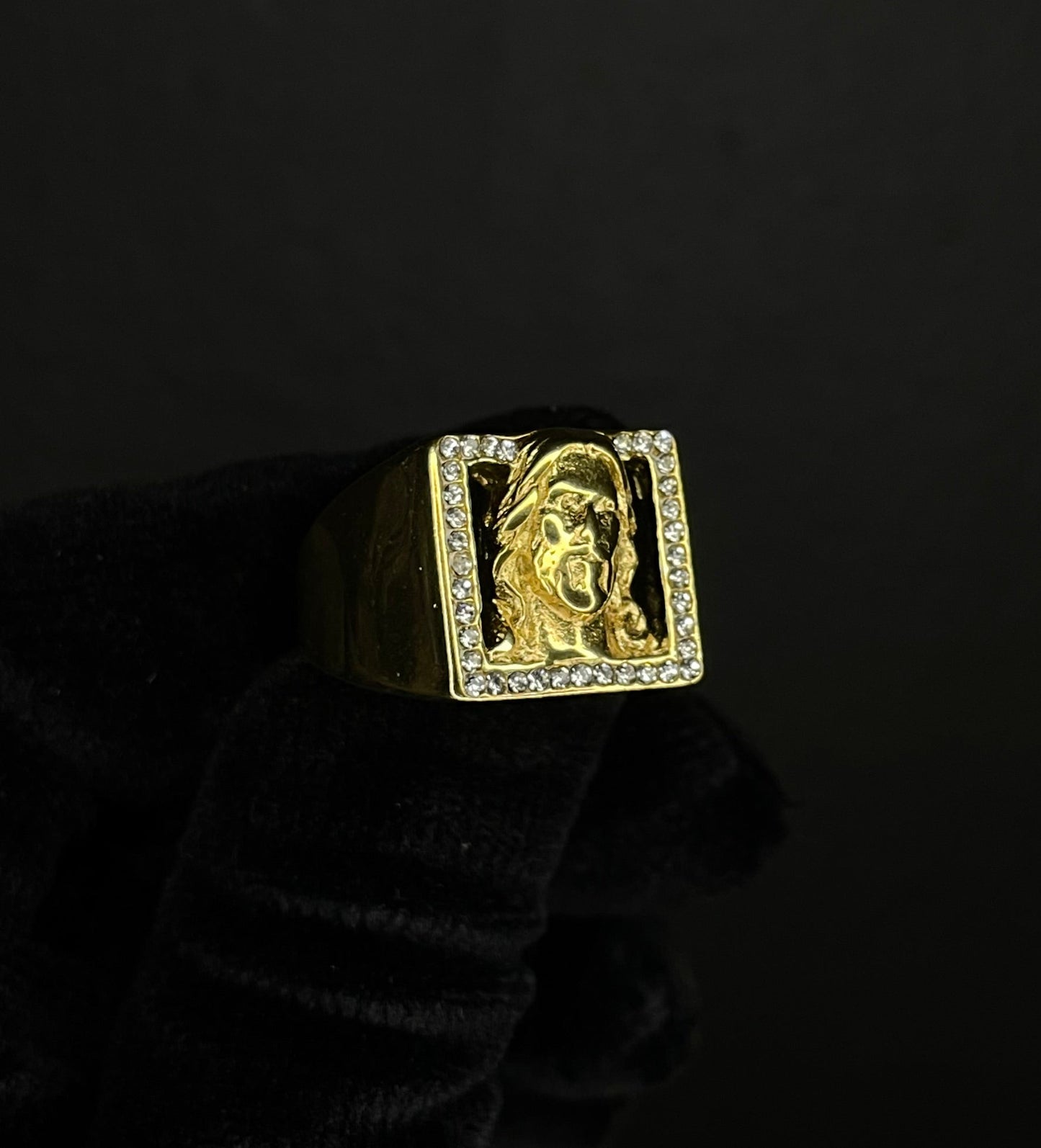 Anillo Jesús FULL ICE