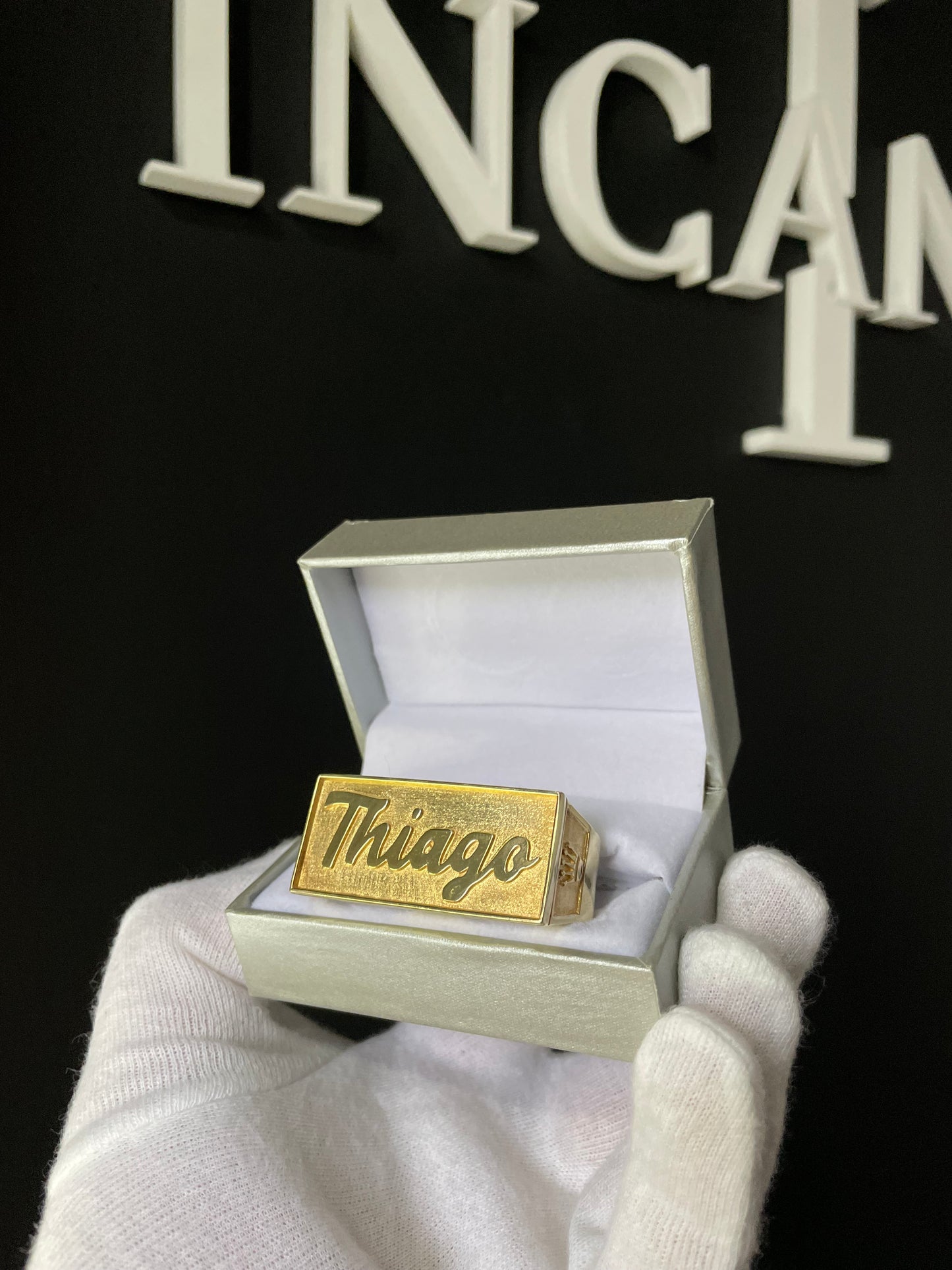 Anillo Doble Plata bañada en Oro 18k