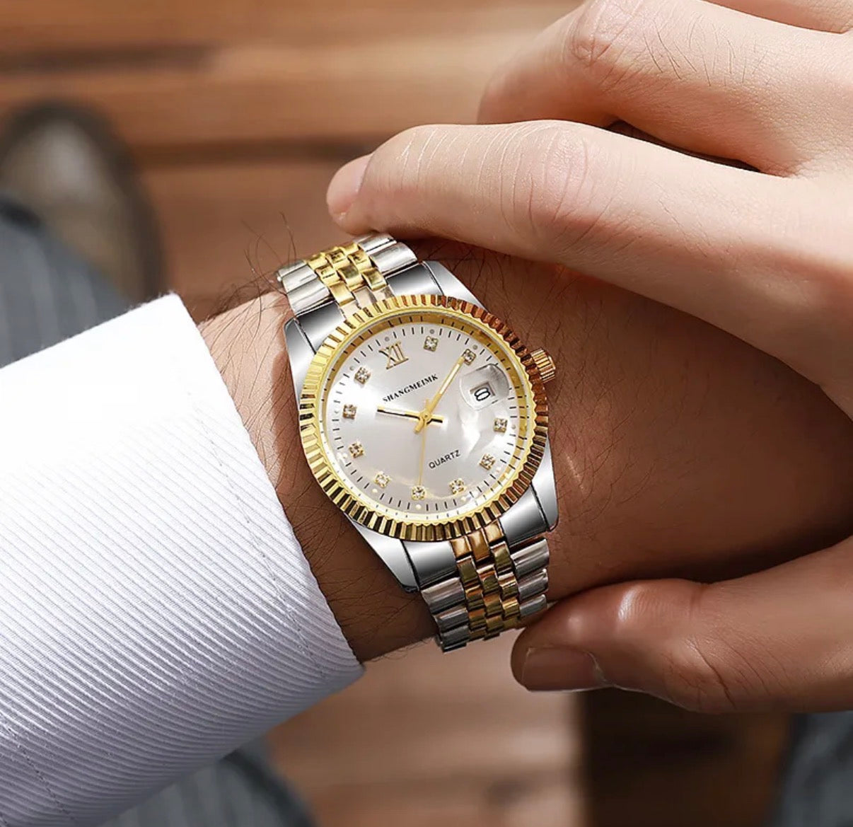 Reloj Classic GOLD y Silver