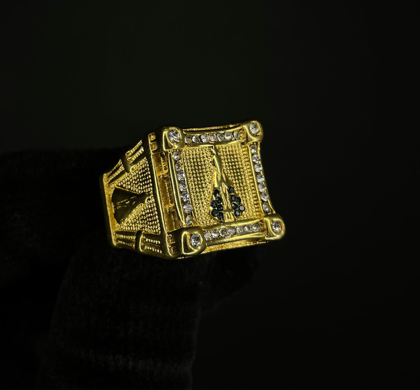 Anillo Virgen Gold XXL