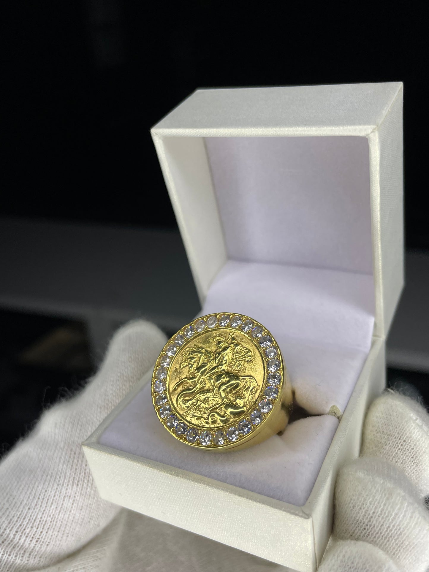 Anillo San Jorge Mesa XL