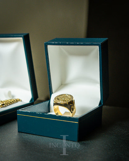 Anillo San Jorge en Oro 18K