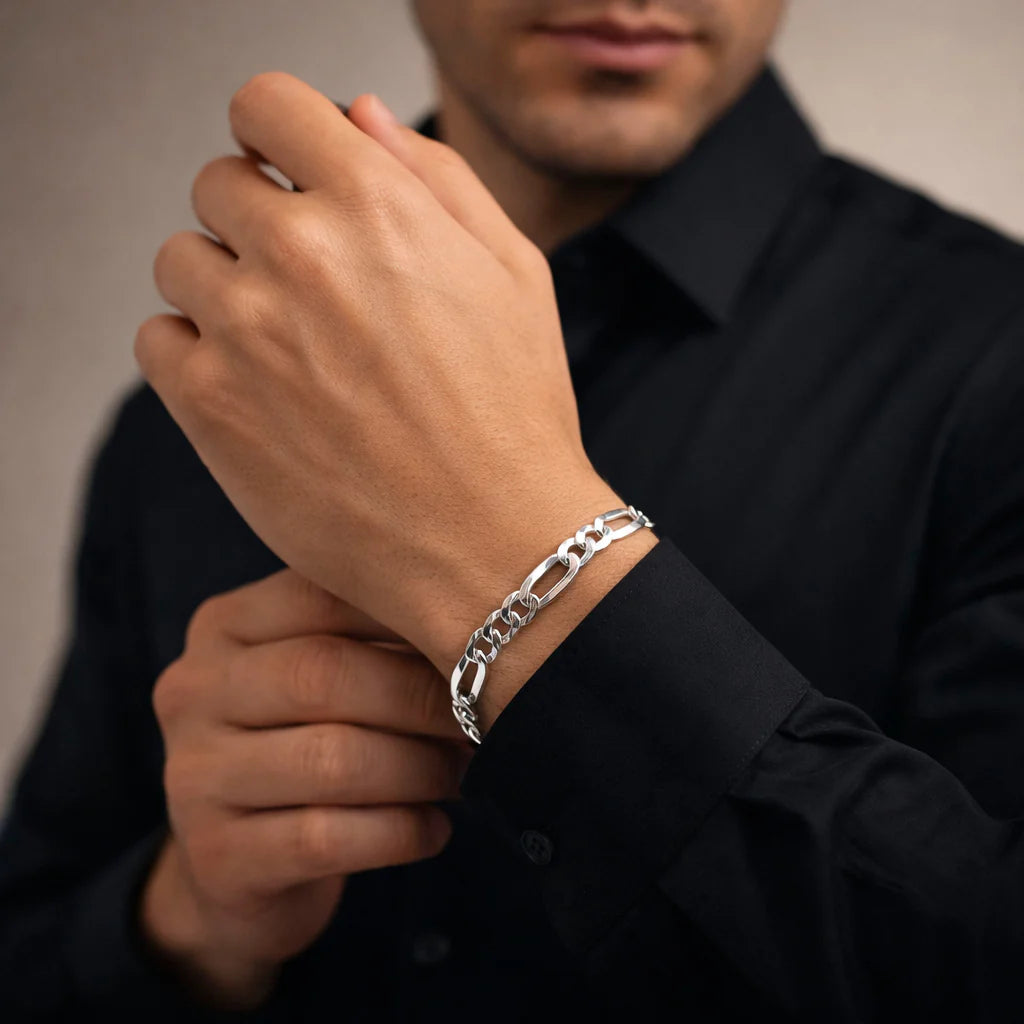 Pulsera Cartier Plata 925 Italy 6mm Grosor