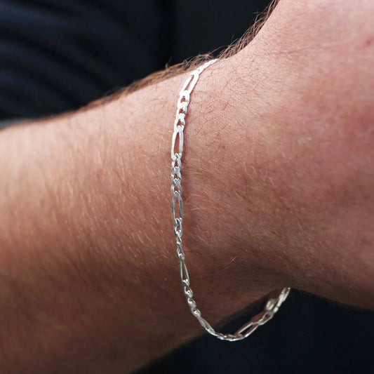 Pulsera Cartier Plata 925 3mm