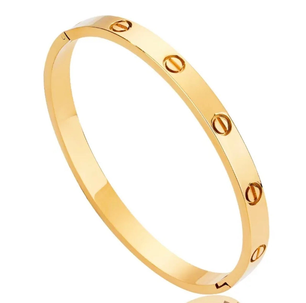 Pulsera estilo Esclava Cartier Gold