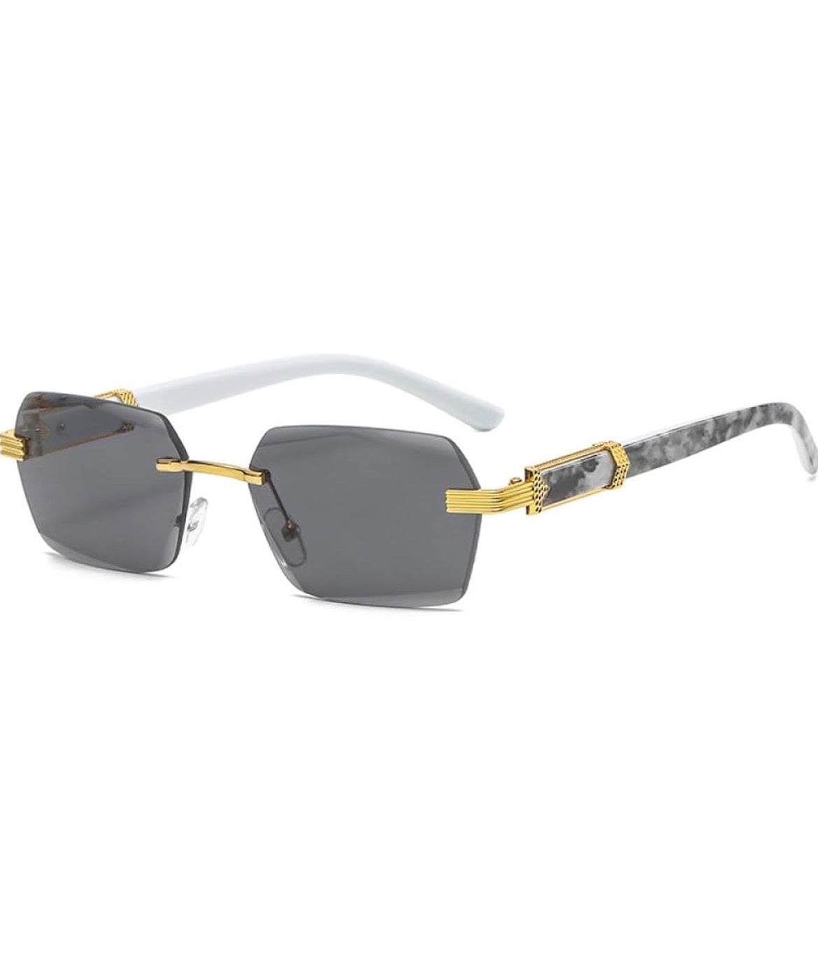 Lentes Monaco White-Black
