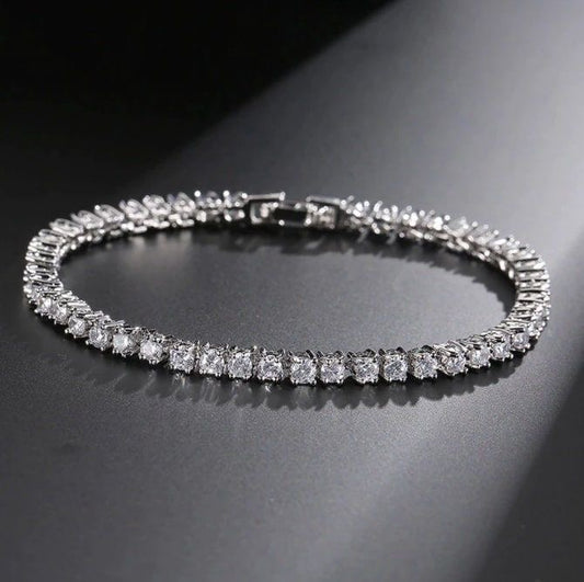 Pulsera Tennis Silver