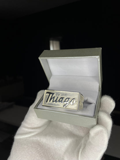 Anillo Doble XL Plata 925 Macizo