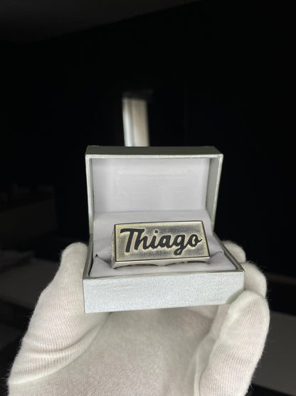 Anillo Doble XL Plata 925 Macizo