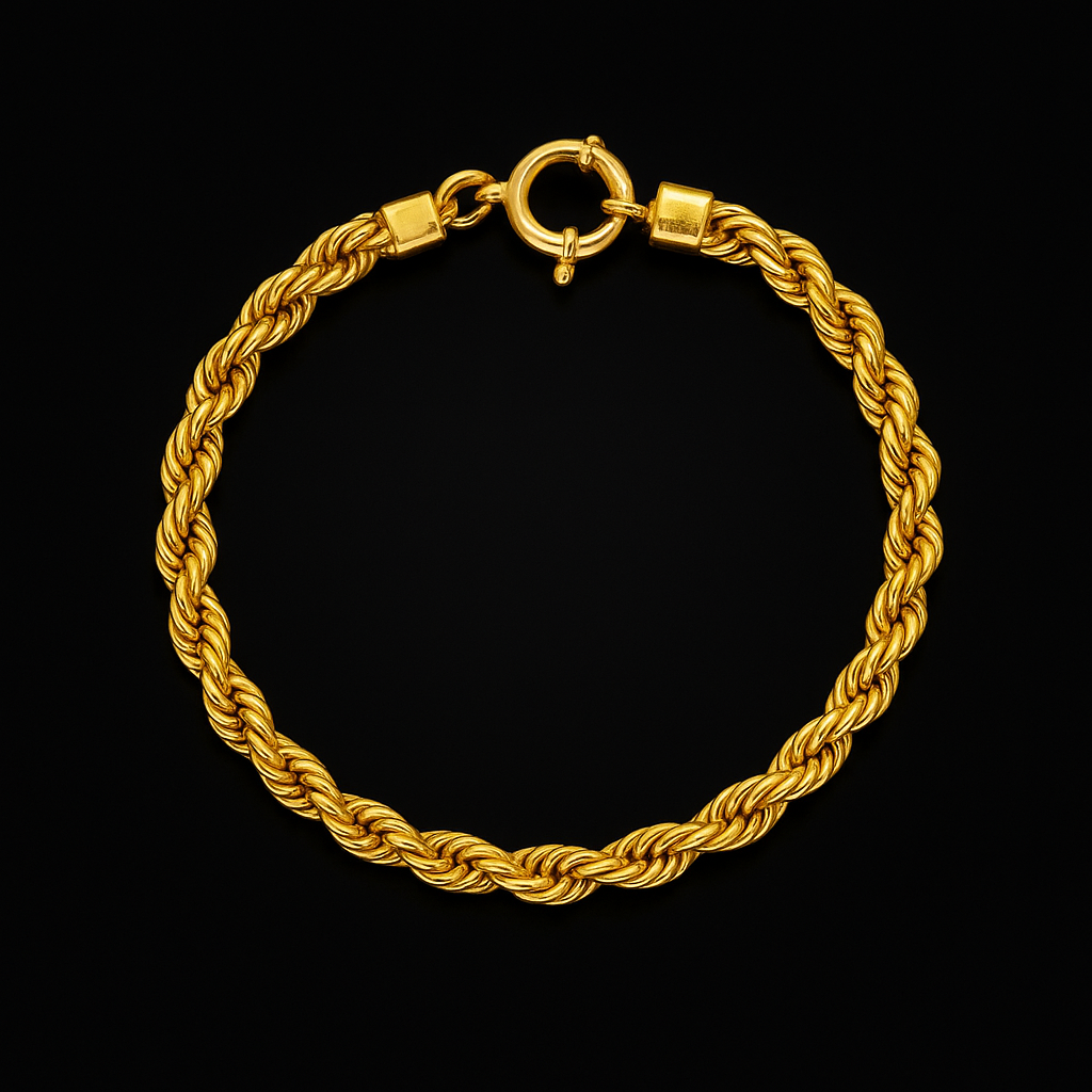 Pulsera Tourbillon Oro 18K cierre marinero
