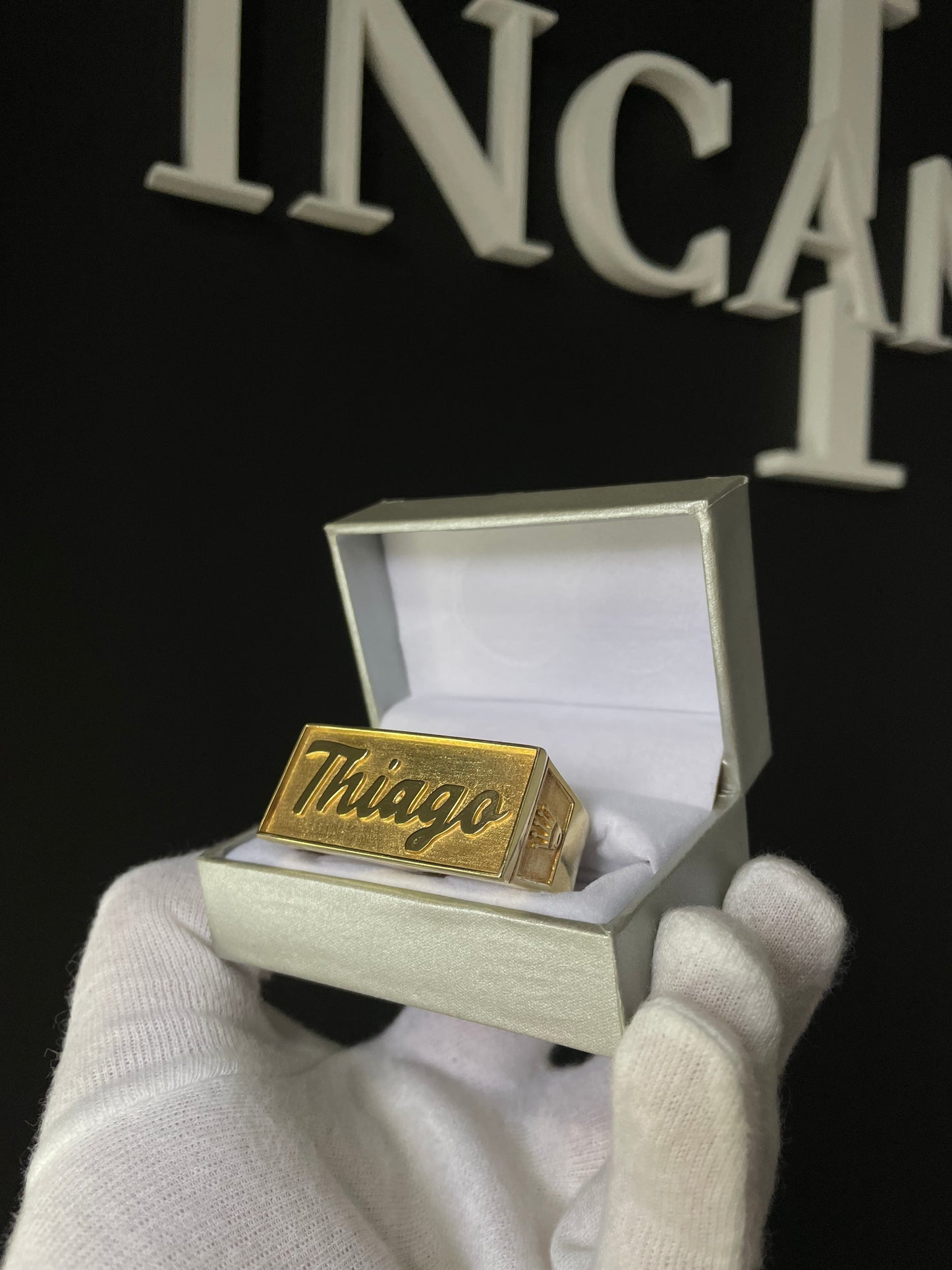 Anillo Doble Plata bañada en Oro 18k