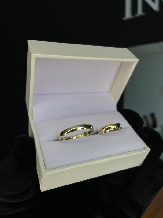 Alianzas en Oro 10K Amarillo