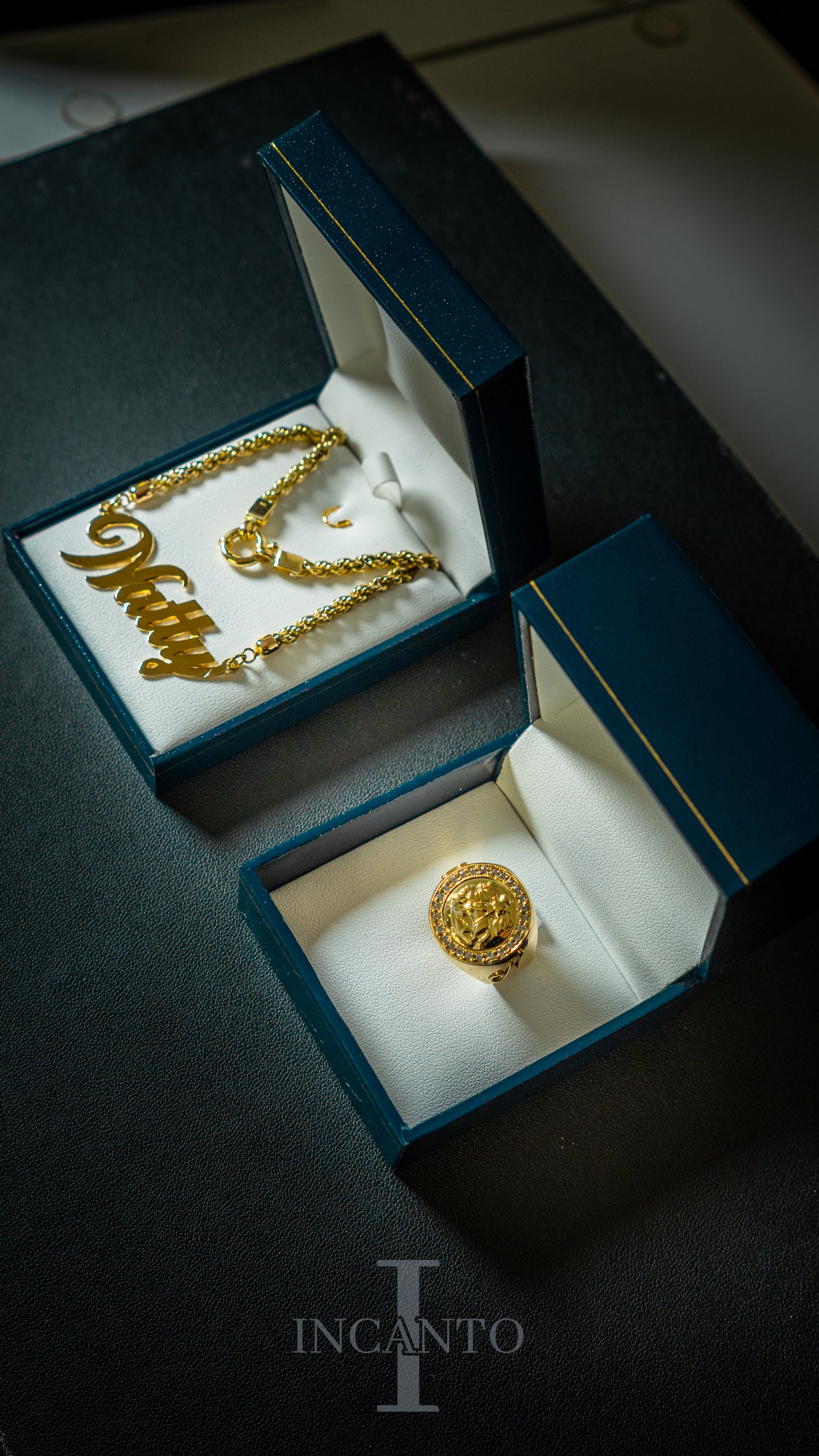 Conjunto En Oro 18K Ley 750 Puro